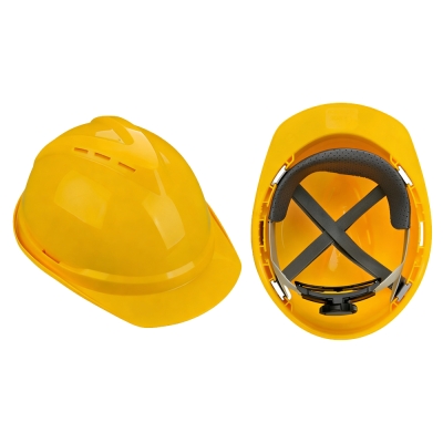 4-Point Safety Helmet with Adjustable Chin Strap