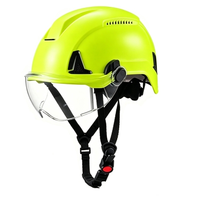 SAFETY HELMET WITH VISOR