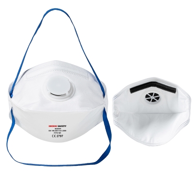 Foldable FFP1/FFP2/FFP3 Mask With Valve