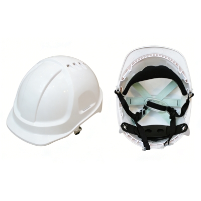 Advanced 6-Point Suspension Safety Helmet (ABS/HDPE)