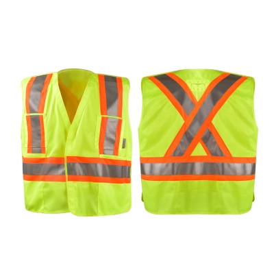 Hi-Vis Multi - Function Reflective Vest   