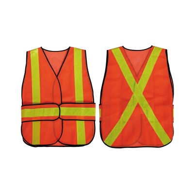 Hi-Vis PVC Reflective Mesh Vest   